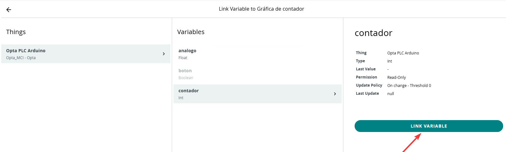 Crea un tablero