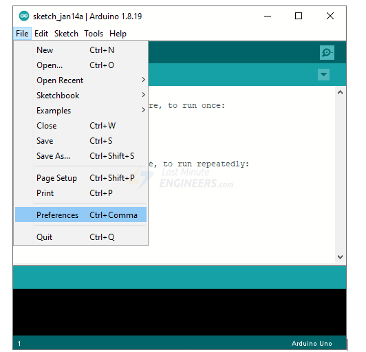 Instalación del núcleo ESP32 Arduino