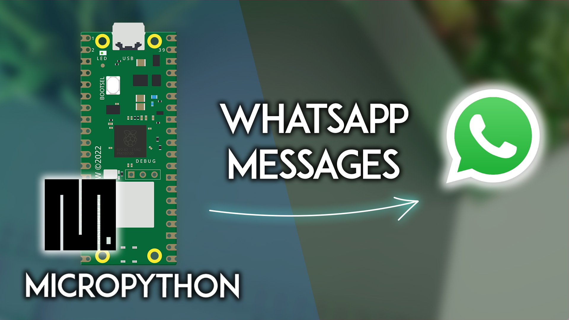 Raspberry Pi Pico W: Enviar mensajes a WhatsApp (MicroPython)