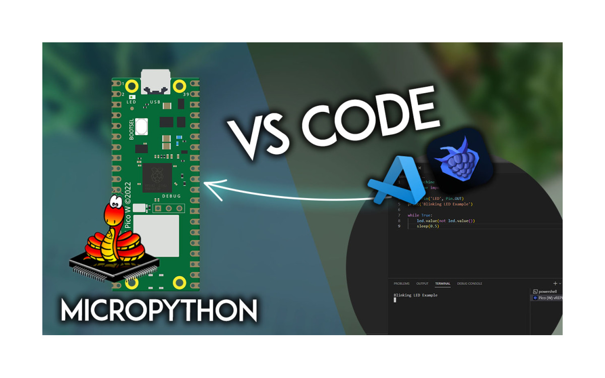 Programación de la Raspberry Pi Pico con VS Code y MicroPython