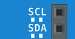 Pads de soldadura en la placa para añadir las resistencias pull-up del bus I2C