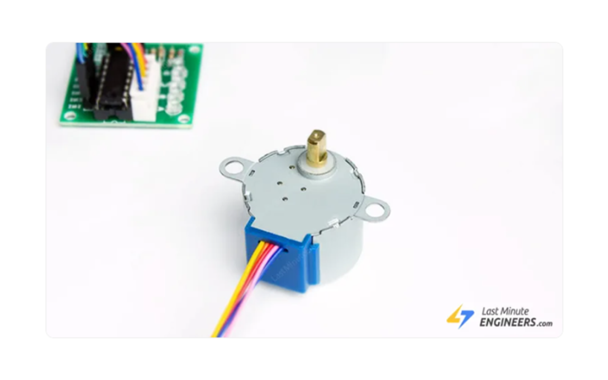 Controla el motor paso a paso 28BYJ-48 con el controlador ULN2003 y Arduino