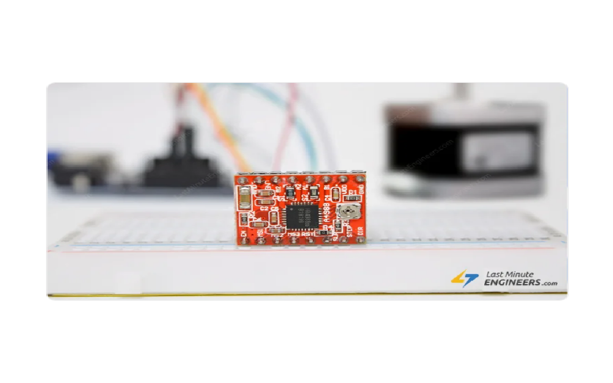 Controla el motor paso a paso con el módulo controlador A4988 y Arduino