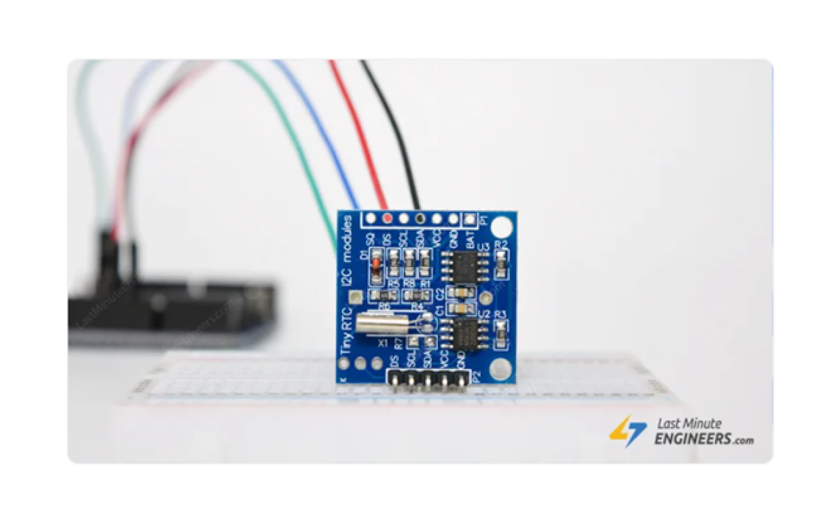 Interfaz DS1307 Módulo RTC con Arduino