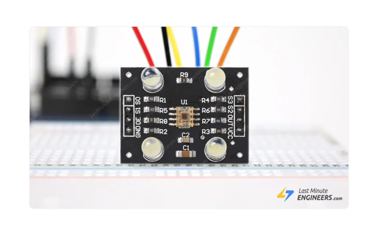 Usando el sensor de color TCS230/TCS3200 con Arduino