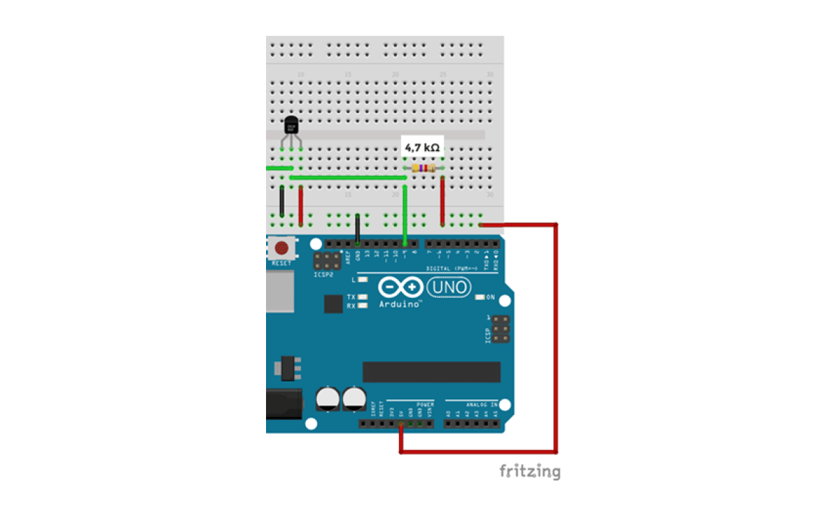 ¿Cómo conectar un sensor de temperatura DS18b20 a Arduino?
