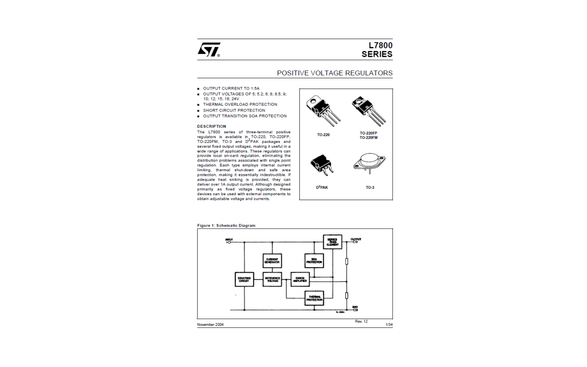 ¿Cómo leer una hoja de datos (datasheet)?