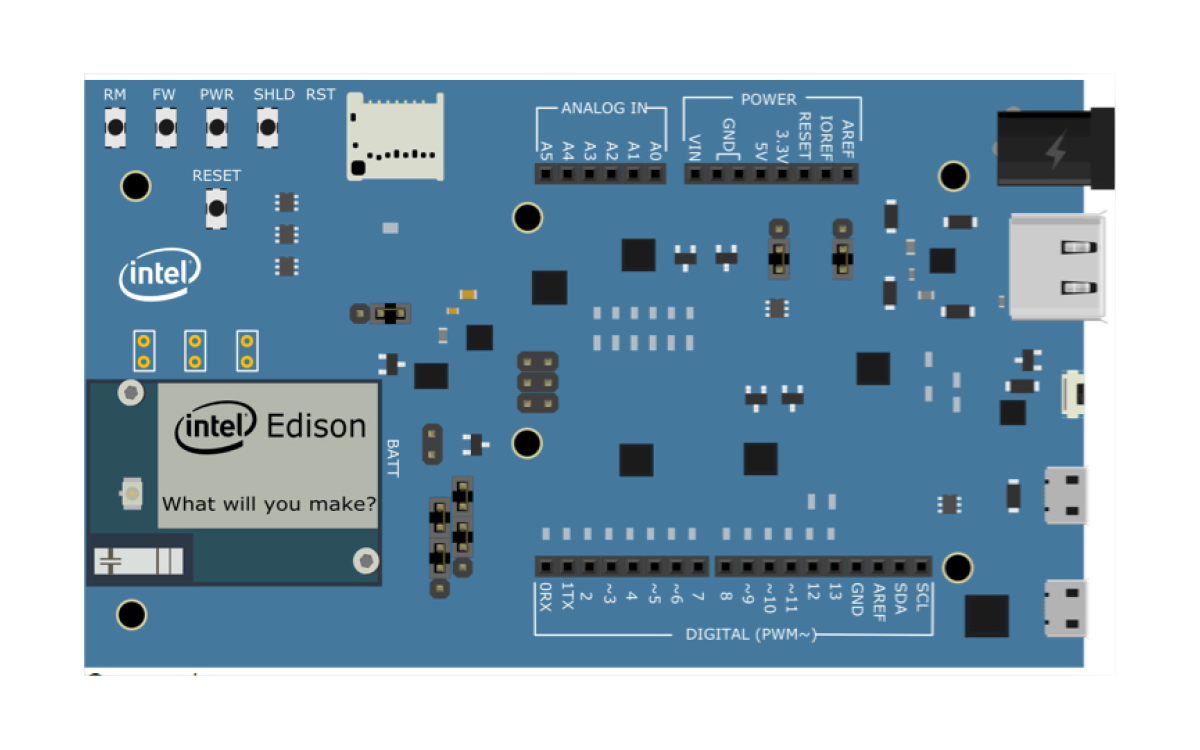 EJEMPLO N°3 – Intel® Edison: Dimmer de luz