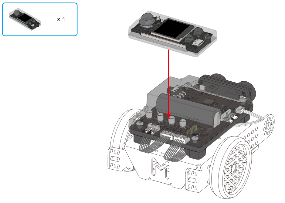 Montaje del mBot Neo, paso 11