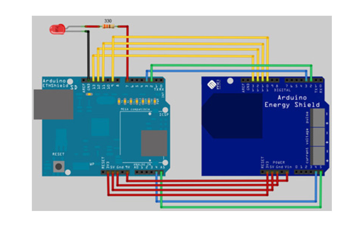 Arduino Energy Shield y Pachube